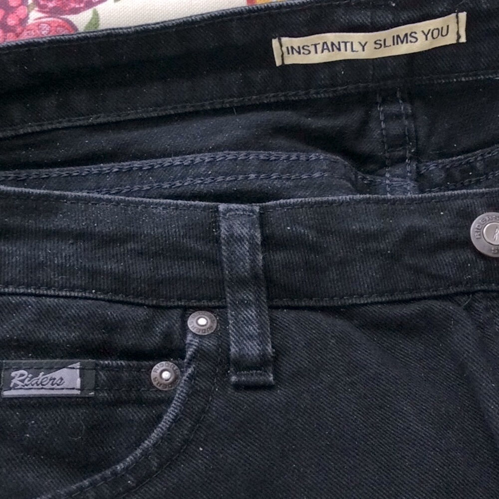 Slimming black Riders 👖. Excellent condition ❣️ - Picture 2 of 3